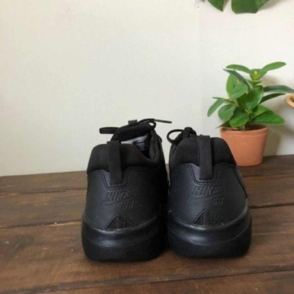 NEW Nike nyjah skateboard shoes blk size 9 - Picture 4 of 12